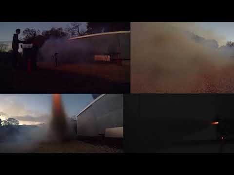 TVC Static Fire – Aerotech F14 Composite