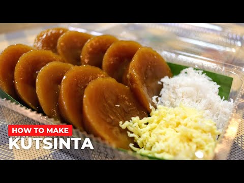필리핀 전통 디저트 쿠신타 만들기