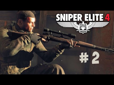 Видео: прохождение Sniper Elite 4 без комментариев # 2