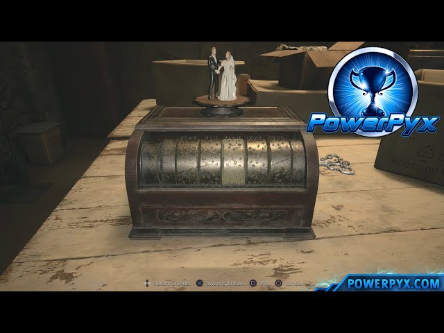 Resident Evil 8 Village - Music Box Cylinders & Film Projector
