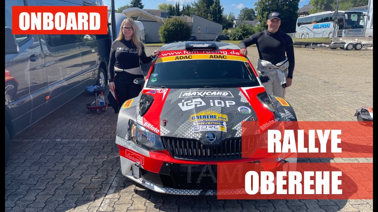 Onboard Skoda Fabia R5 - Rallye Oberehe 2024