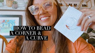Beadwork for Beginners. How to Bead a Point and a Curve