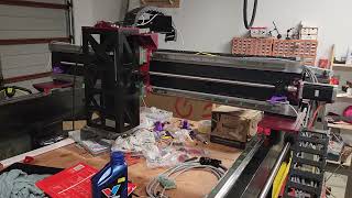 Suburban Dad Does - CNC - First G-code movement test