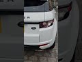 Range Rover Evo white SUV