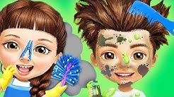Sweet Baby Girl Play Cleaning Dress Up - Funny Video Gameplay TutoTOONS