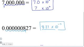 Pre-Algebra 9-5: Scientific Notation