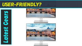 HP EliteDisplay E223 21.5 Inch IPS LED Backlit Monitor 2-Pack - Full Review and Features!