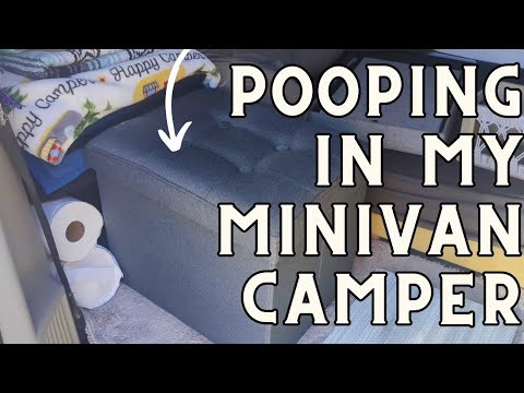 A New Way to Poop in My Minivan Camper 🫣