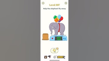 Dop 2 Level 337 Help the elephant fly away #youtubeshorts #shortsfeed #dop2