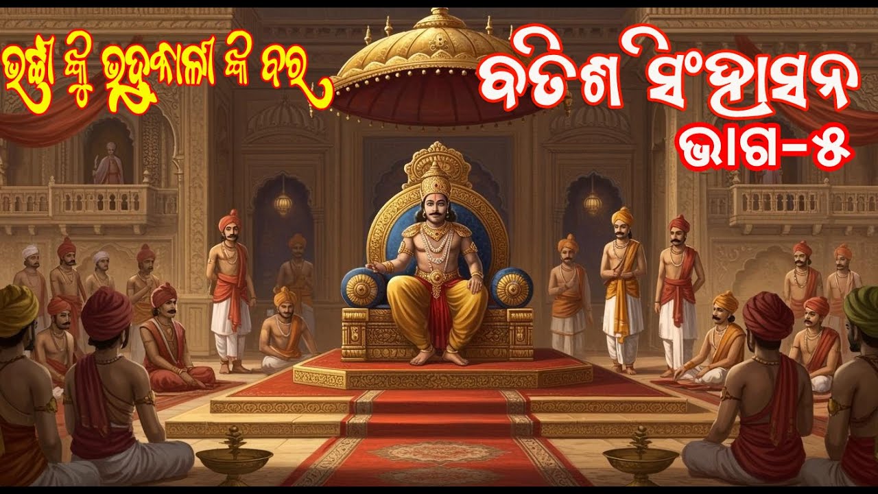 ଭଟ୍ଟୀ ଙ୍କୁ ଭଦ୍ରକାଳୀ ଙ୍କ ବର// ବିକ୍ରମାଦିତ୍ୟ ଙ୍କ 32 ପୁତ୍ତଳିକା//ସିଂହାସନବତିଶ //  ବିକ୍ରମ ବେତାଳ କଥା