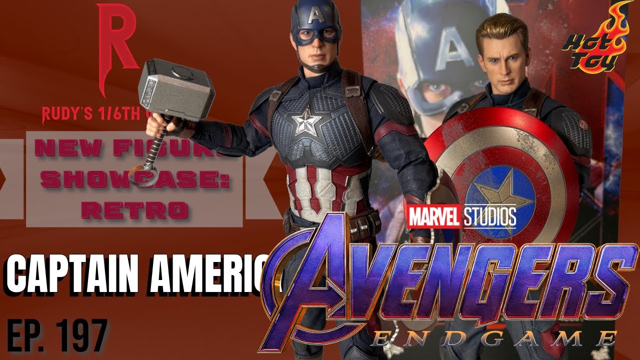 HOT TOYS: CAPTAIN AMERICA (AVENGERS ENDGAME): NEW FIGURE SHOWCASE