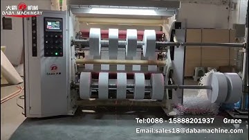 1600 High speed jumbo roll slitting rewinding machine
