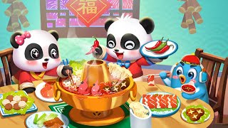 Little Panda's Chinese Recipes | Hot Pot | Dumplings | Gameplay Video | BabyBus Games screenshot 5