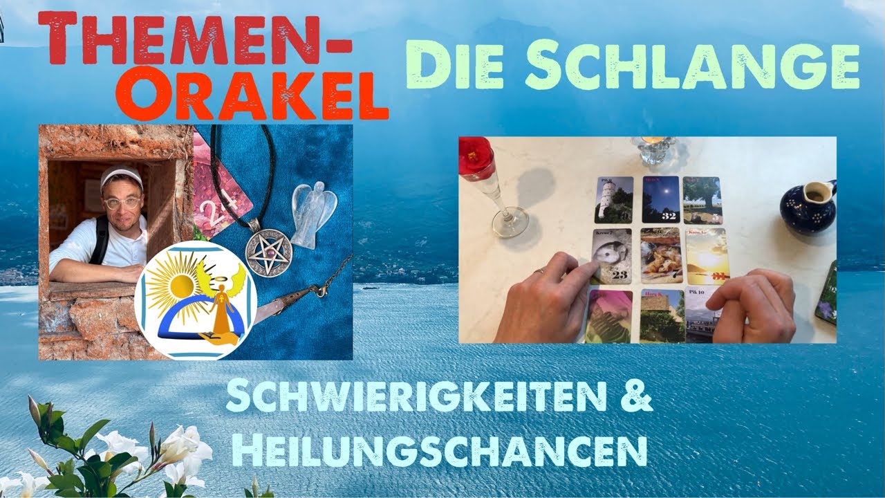 🔮 Lenormand-Themenreading🔮DIE SCHLANGE 🐍- Schwierigkeiten, Umwege, Heilungschancen