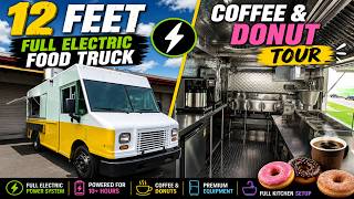 12ft NEW Food Truck Build | Donuts & Coffee | Full Electric