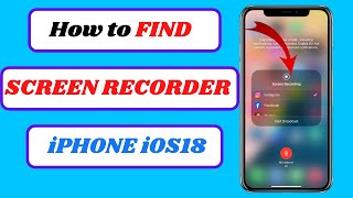 How to Find & Use Screen Recorder on iPhone iOS 18 (Step-by-Step Guide) screenshot 4