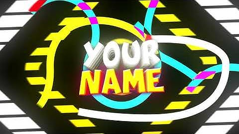 Free Gold/Yellow After Effects 2D Template! w/Download [No Plugins]