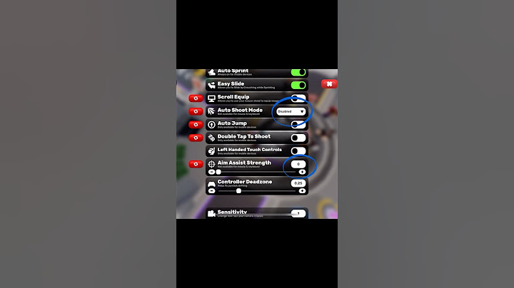 Best Settings For Mobile Players In Rivals! #roblox #rivals #viralshort