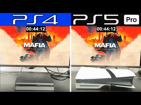 MAFIA 1 | PS5 Pro vs PS4 ( Loading Times and Graphics )