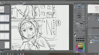 全部見せますプロの技 北上諭志氏による クリスタでのマンガの描き方 第1回 ネーム編 Pc Watch 全部見せますプロの技 北上諭志氏による クリスタでのマンガの描き方 第1回 ネーム編 Pc Watch
