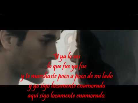 Enrique Iglesias- Como Amar Con Letra/Lyrics - YouTube