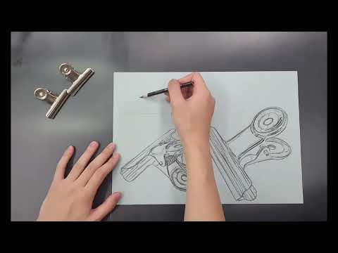 불독집게 형태 파악하기 드로잉&마카 ver