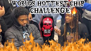 PAQUI ONE CHIP CHALLENGE AT SCHOOL (WORLDS HOTTEST CHIP)