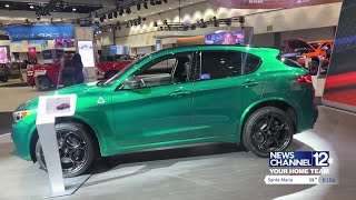 Electric cars and more shine at LA car show