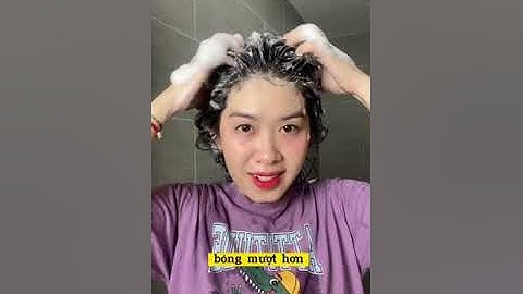 Cách phục hồi tóc khô xơ, chẻ ngọn, cũng có thể áp dụng cho tóc rễ tre