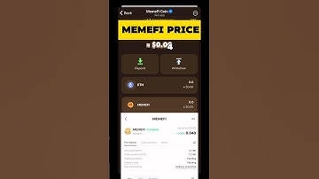 Memefi listing price||  #shorts #airdrop #memefi