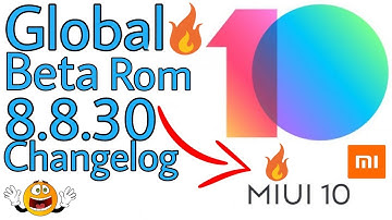 Miui 10 Global Beta Rom 8.8.30 New Update| #MIUI10NewUpdate