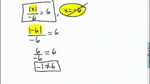 GED Exam Math Help - Absolute Value