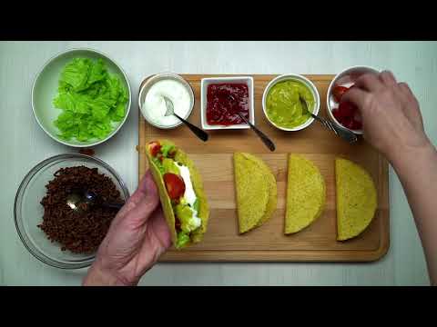 Video: Raputage Asju Nende Taskukohaste Kikerhernes Taco Salati Mähistega