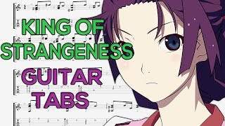 Nisemonogatari - King of Strangeness Guitar Tutorial | Guitar Lesson + TABS