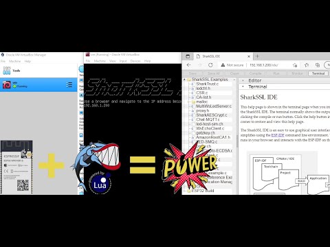 The SharkSSL ESP32 IDE