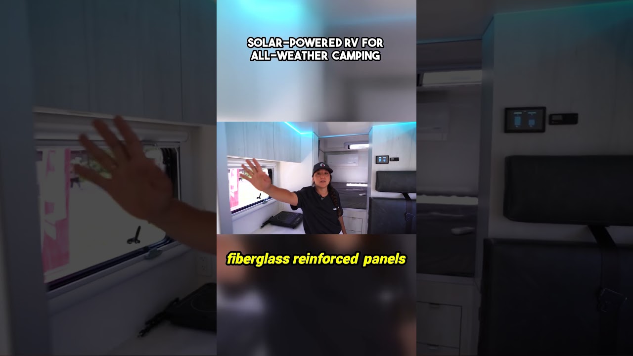 Solar-Powered RV Stays Cool for Days – No Hookups Needed!