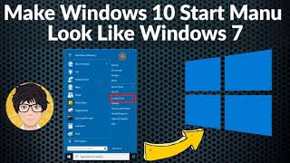 Make Windows 10 Start Manu Look Like Windows 7 💻⚙️🐞 screenshot 1