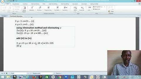 Coordinate Geometry  Intersecting Lines, parallel lines and Perpendicular lines