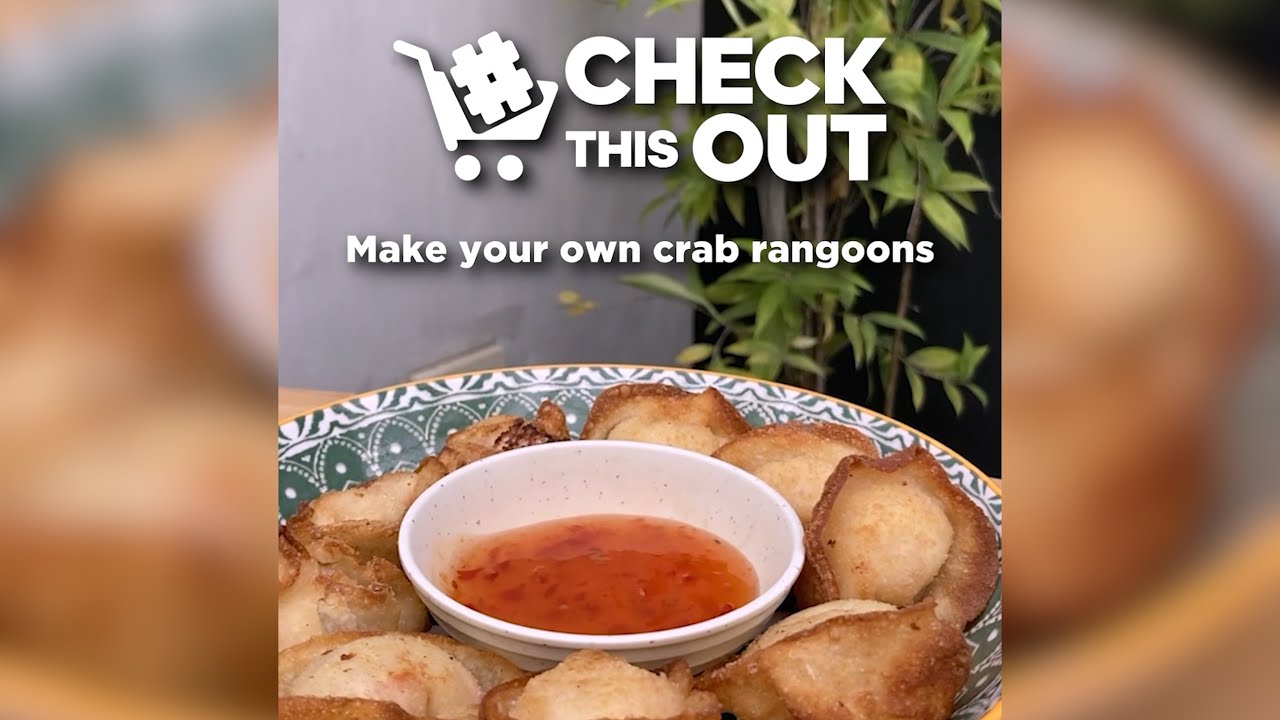 #CheckThisOut: Make your own crab rangoons