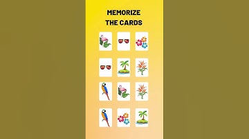 Memory Game & Challenge | Train Your Brain #66 #shorts