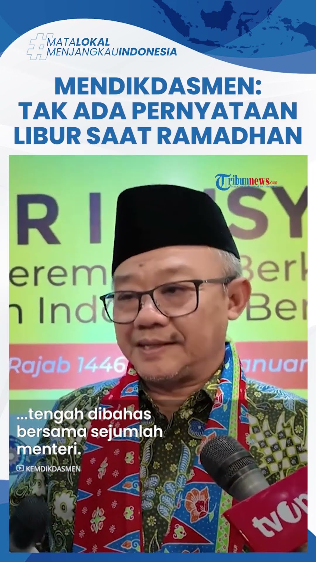 Bukan Libur, Pemerintah Tetap akan Berlakukan Pembelajaran di Bulan Ramadhan untuk Anak Sekolah