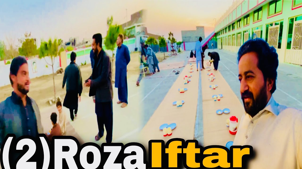 2 Rozay ki Aftaari Marhum Asghar Ali ki janib sy 