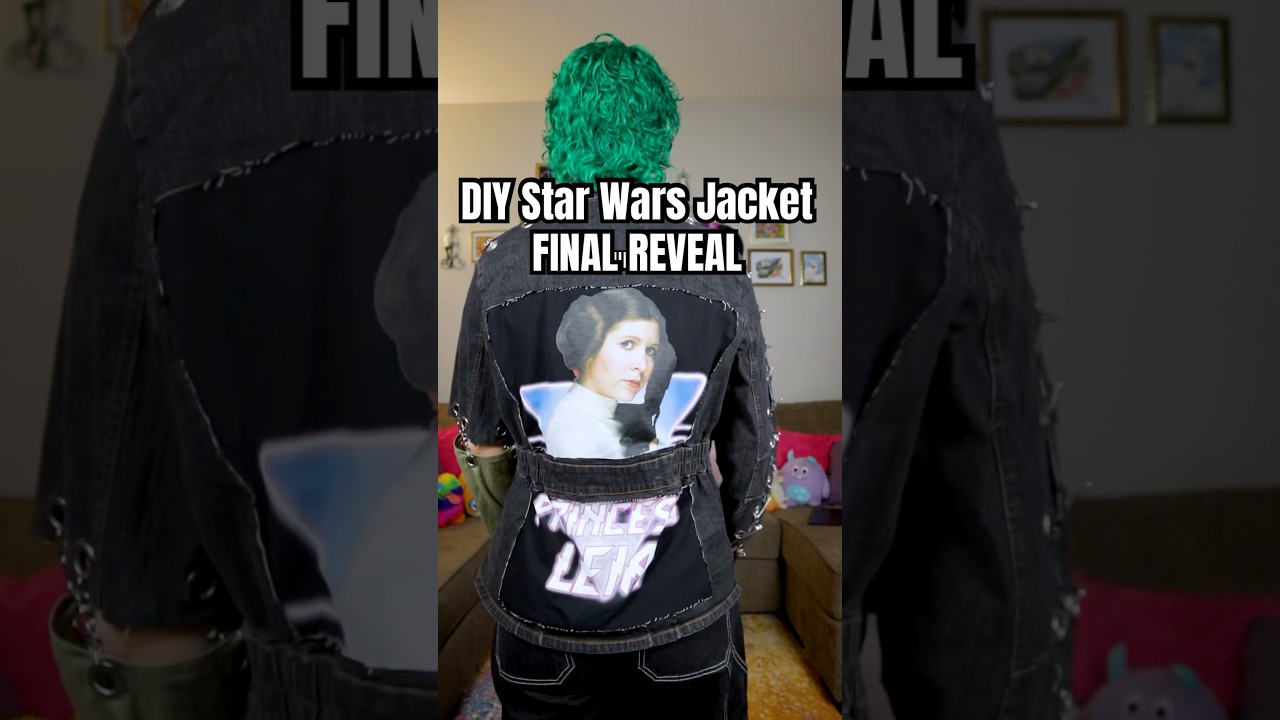👀 I'm SHOCKED how this turned out 👀 #thriftflip #upcycling #starwarscosplay
