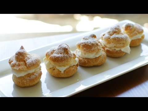 How to make Cream Puffs - Easy Cream Puffs Recipe