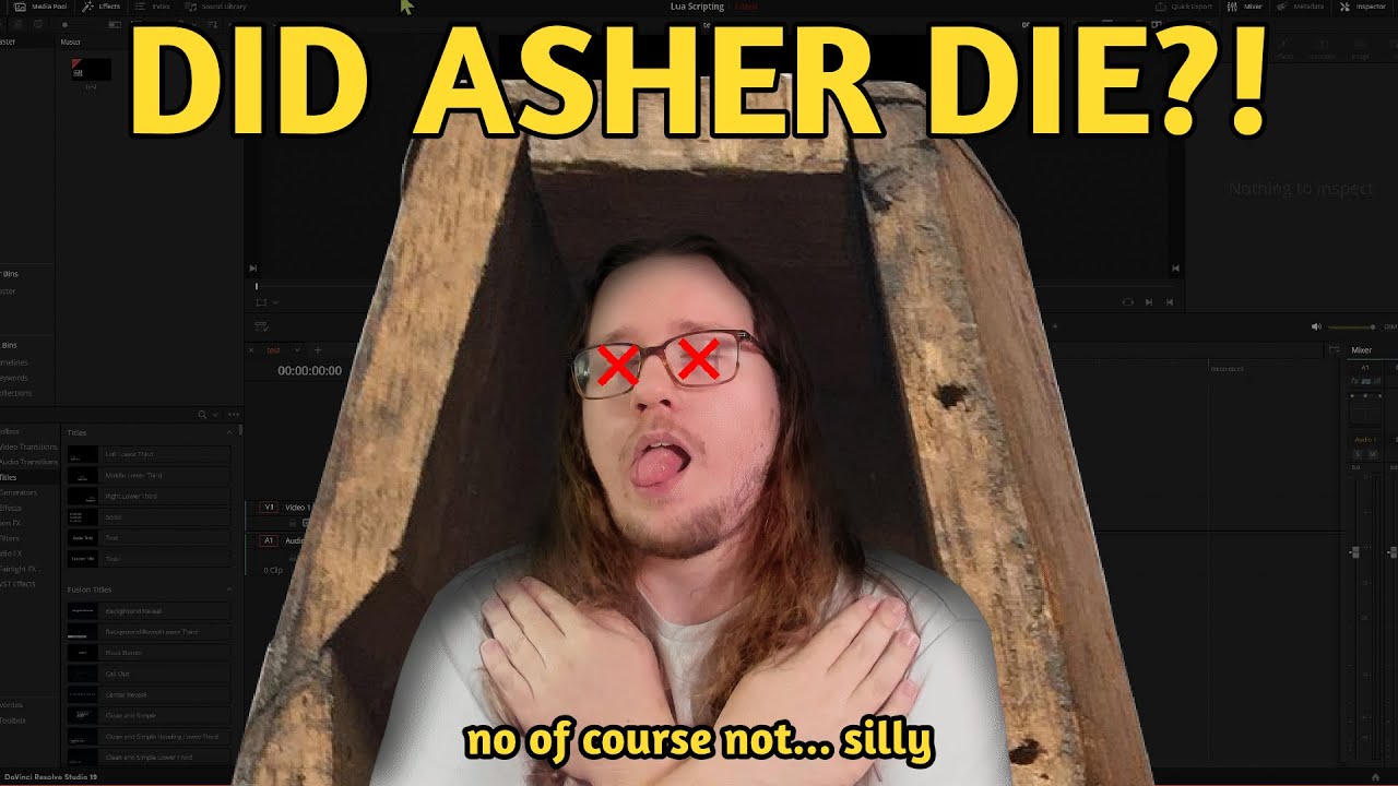 Where was Asher Roland in 2025?!