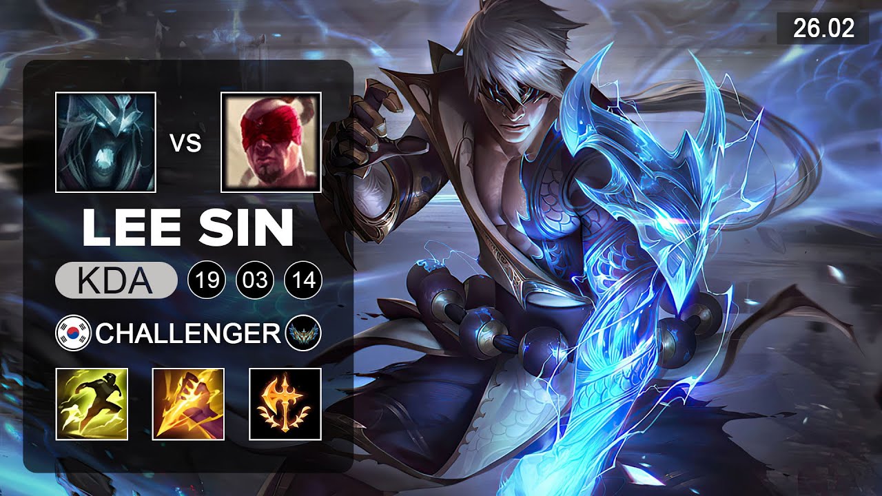 Lee Sin vs Karthus Jungle - KR Challenger - Patch 26.02 Season 16