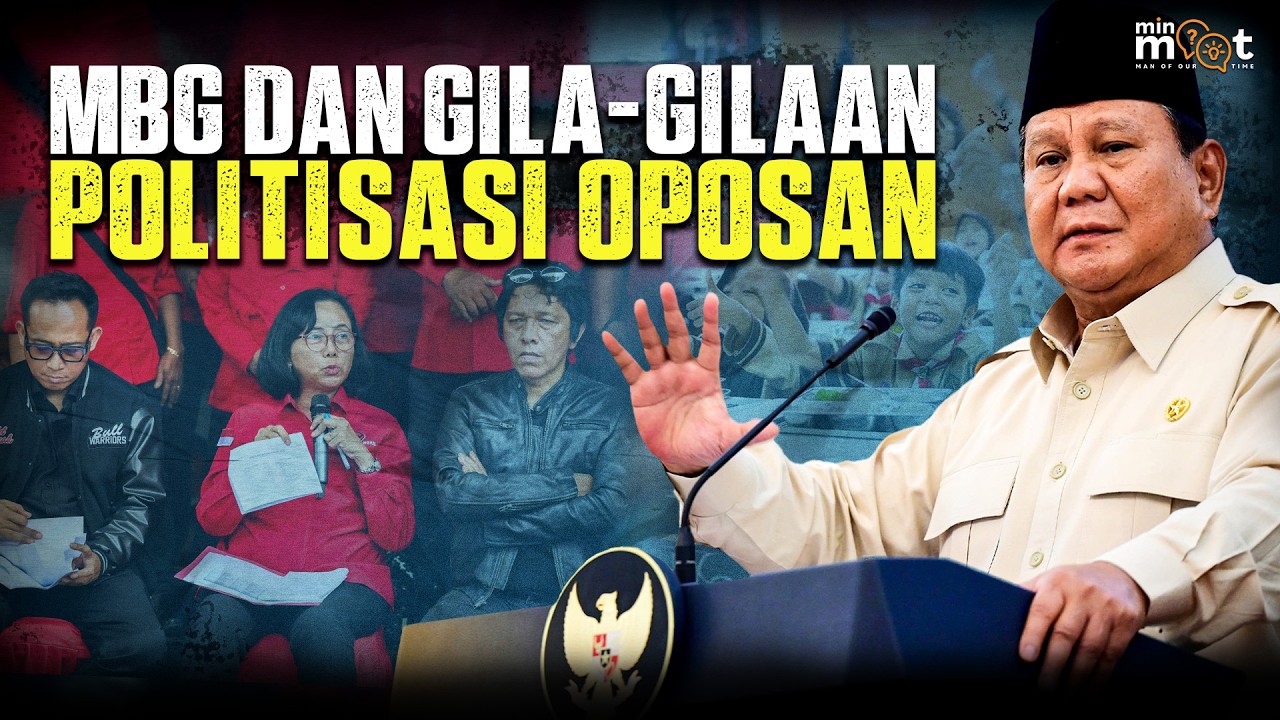 Drama Politik Gila-gilaan Para Kaum Oposan Mengkritik MBG Tanpa Analisis Faktual
