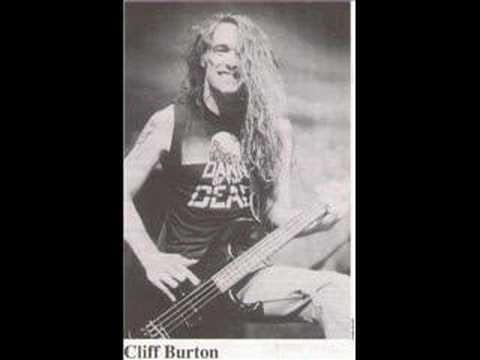 Cliff Burton bass solo, the day before he died.