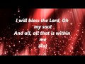 Anthony Brown & Group Therapy - Bless the Lord (Lyrics)