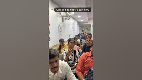 Quiz and Certificate Ceremony in Data and Business Analytics using Python